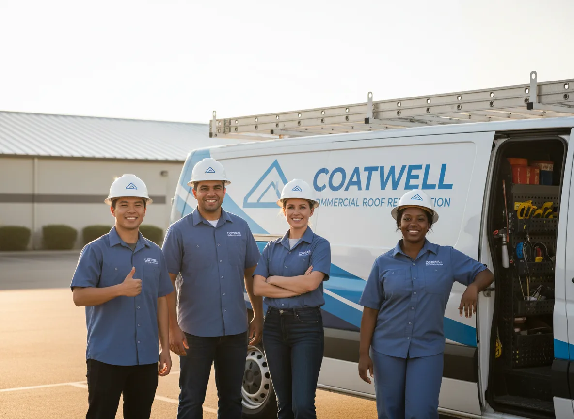 Commercial roof coating company in Jadwin, MO